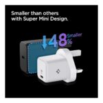 Spigen ArcStation Wall Charger USB-C PD 27W PPS 25W ACH03827 White - تصویر 2