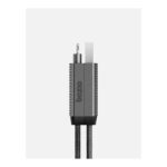 bazic GoCharge 4in1 AluCable 60W Interchangeable Aluminum Fast Charging And Data Sync Cable 100CM Black - تصویر 2