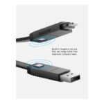 bazic GoCharge 4in1 AluCable 60W Interchangeable Aluminum Fast Charging And Data Sync Cable 100CM Black - تصویر 5