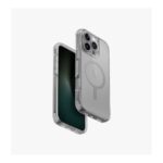 UNIQ Combat iPhone 16 Pro Max Strong Magnets Rugged Protective Case Stone Grey
