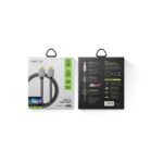 ENERGEA FibraTough HDMI to HDMI Cable 2m 8K 60Hz /4K 120Hz HDMI 2.1 Ethernet Support Black