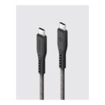 ENERGEA 240W 5A USB-C to USB-C PD Fast Charging Cable 150cm Black - تصویر 2