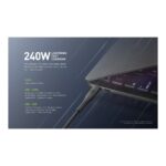 ENERGEA 240W 5A USB-C to USB-C PD Fast Charging Cable 150cm Black - تصویر 6