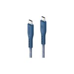 ENERGEA USB-C Cable Flow 240W 5A USB-C to USB-C Fast Charging Cable 150CM - Blue - تصویر 2