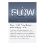 ENERGEA USB-C Cable Flow 240W 5A USB-C to USB-C Fast Charging Cable 150CM - Blue - تصویر 7