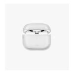 Uniq Glase AirPods 3rd Gen Slim Protective Case Glossy Smoke - تصویر 4