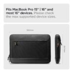 Spigen Klasden KD100 Laptop Sleeve 16-inch SFS05938V0 Black - تصویر 6