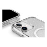 UNIQ LifePro Xtreme iPhone 16 Slim Hybrid Protective Case 3D Glitter Crystals - Tinsel (Lucent) - تصویر 2