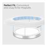 Spigen Mag Fit Stand For MagSafe Charger Pad White AMP02563 - تصویر 2