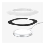 Spigen Mag Fit Stand For MagSafe Charger Pad White AMP02563 - تصویر 4
