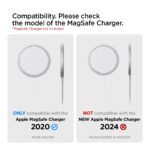 Spigen Mag Fit Stand For MagSafe Charger Pad White AMP02563 - تصویر 8