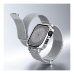 Spigen Metal Fit Pro Case And WatchBand Apple Watch Series 45/44mm ACS04584 Silver