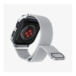 Spigen Metal Fit Pro Case And WatchBand Apple Watch Series 45/44mm ACS04584 Silver - تصویر 12