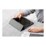 Uniq Moven New iPad Pro 13-inch (2024) M4 With Build-in Pencil Holder Tough Hybrid Protective Case Grey - تصویر 5