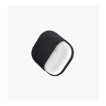 Uniq Nexo Active Hybrid Silicone AirPods 3rd Gen Case With Sports Ear Hooks - Charcoal (Grey) - تصویر 3