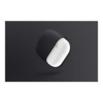 Uniq Nexo Active Hybrid Silicone AirPods 3rd Gen Case With Sports Ear Hooks - Charcoal (Grey) - تصویر 4