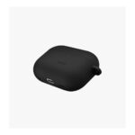 Uniq Nexo Active Hybrid Silicone AirPods 3rd Gen Case With Sports Ear Hooks - Charcoal (Grey) - تصویر 5