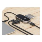 JCPAL USB-C Adapter Onyx 6 Port Hub JCP6253 - تصویر 7