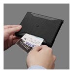 Spigen Case (Coque) Passport with Travel items Anti RFID-Hacking AFA05538 Black - تصویر 7