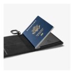 Spigen Case (Coque) Passport with Travel items Anti RFID-Hacking AFA05538 Black - تصویر 10