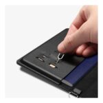 Spigen Case (Coque) Passport with Travel items Anti RFID-Hacking AFA05538 Black - تصویر 14