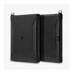 Spigen Case (Coque) Passport with Travel items Anti RFID-Hacking AFA05538 Black