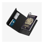 Spigen Case (Coque) Passport with Travel items Anti RFID-Hacking AFA05538 Black - تصویر 17