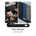 Spigen Case (Coque) Passport with Travel items Anti RFID-Hacking AFA05538 Black - تصویر 18