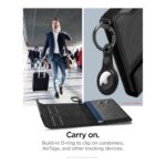 Spigen Case (Coque) Passport with Travel items Anti RFID-Hacking AFA05538 Black - تصویر 20