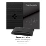 Spigen Case (Coque) Passport with Travel items Anti RFID-Hacking AFA05538 Black - تصویر 26