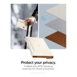Spigen Case (Coque) Passport with Travel items Anti RFID-Hacking AFA08348 Dune Beige - تصویر 8