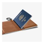 Spigen Case (Coque) Passport with Travel items Anti RFID-Hacking AFA08348 Dune Beige - تصویر 11