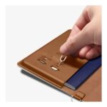 Spigen Case (Coque) Passport with Travel items Anti RFID-Hacking AFA08348 Dune Beige - تصویر 16
