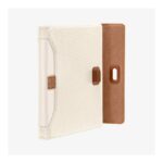 Spigen Case (Coque) Passport with Travel items Anti RFID-Hacking AFA08348 Dune Beige - تصویر 24