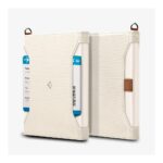 Spigen Case (Coque) Passport with Travel items Anti RFID-Hacking AFA08348 Dune Beige - تصویر 29
