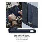 Spigen Case (Coque) Passport with Travel items Anti RFID-Hacking AFA08721 Navy Blue - تصویر 8