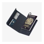 Spigen Case (Coque) Passport with Travel items Anti RFID-Hacking AFA08721 Navy Blue - تصویر 10