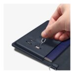 Spigen Case (Coque) Passport with Travel items Anti RFID-Hacking AFA08721 Navy Blue - تصویر 17