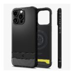 Spigen iPhone 15 Pro Max Rugged Armor ACS06561 Black - تصویر 18
