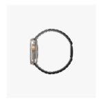 UNIQ AppleWatch Band Strova Mag Premium Stainless Steel 42/44/45/49mm Black - تصویر 3