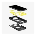 Spigen iPhone 15 Pro Max Tough Armor MagFit ACS06594 Black - تصویر 7