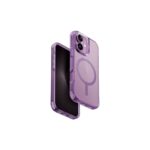 UNIQ Combat iPhone 16 Strong Magnets Rugged Protective Case - Grape Pink - تصویر 2