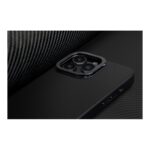 Uniq Keva Max iPhone 16 Pro Max Genuine Aramid Fiber Case Ultra Tough With Build-in KickStand - Black - تصویر 6