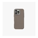 UNIQ Lyden iPhone 16 Pro Max DUO Series Protective Vegan Leather Case With Aluminum Camera Bazel 2.5m Drop Test - Flint Grey - تصویر 2