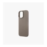 UNIQ Lyden iPhone 16 Pro Max DUO Series Protective Vegan Leather Case With Aluminum Camera Bazel 2.5m Drop Test - Flint Grey - تصویر 3