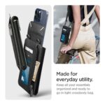 Spigen Universal Crossbody Phone Pouch Valentinus AFA07129 Black - تصویر 5