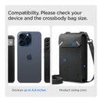 Spigen Universal Crossbody Phone Pouch Valentinus AFA07129 Black - تصویر 6