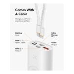 VEGER Mini Fast Charger Power Bank MagFan 10000mAh Apple Watch Wireless Charging 25W Maximum Output - تصویر 4
