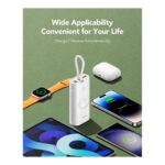 VEGER Mini Fast Charger Power Bank MagFan 10000mAh Apple Watch Wireless Charging 25W Maximum Output - تصویر 9
