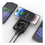 VEGER MagMulti WireLess All In One Power Bank 10000mAh PD 20W Magnetic Wireless Charging AppleWatch Wireless Charging 22.5W Maximum OutPut - تصویر 5